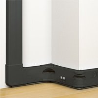 Legrand DLP snap on wandgoot 50x130 mm zwart 2 meter - Lg 075752 web deco - 20038665
