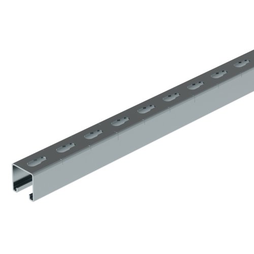 Legrand Rail strut R41S, 41x41x2,0 L3 ZnMg, C-profiel enkel, rug geperforeerd - Lg 343756 web r - 20038843