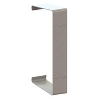 Legrand Pasbeugel klem 130x63mm RAL9010, Breedte 40mm. - Lg 351075 web r - 20039069