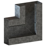 Legrand Hoekstijg-/zakstuk 170x63mm zink - Lg 351316 web r - 20039183
