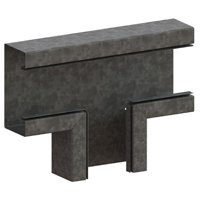 Legrand T-stijg-/zakstuk 130x63mm zink - Lg 351375 web r - 20039207