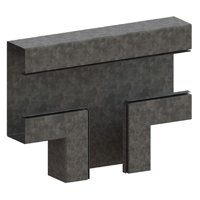 Legrand T-stijg-/zakstuk 170x63mm zink - Lg 351376 web r - 20039208