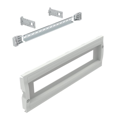 Legrand Kuststof frontplaat voor modulair frame 150 x 500mm - Lg 433050 web r - 20039347