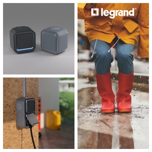 LEGRAND plexo opbouwdoos 1v 1xm20 ip55 ik08 grijs 069656L - Lg plexo web deco - 11011076