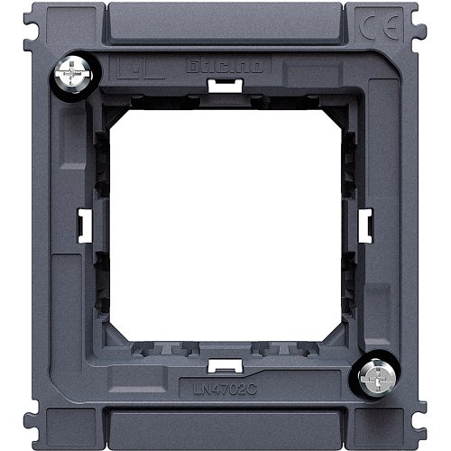 LEGRAND livinglight inbouwframe 2mod BTLN4702C - Ln4702c bticino 1000 - 8078720