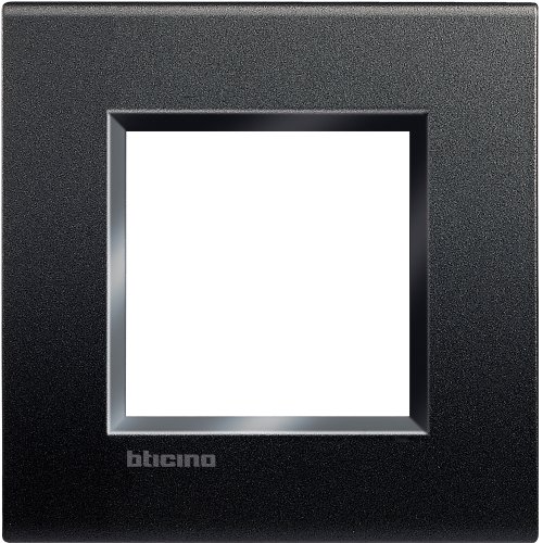 LEGRAND afdekraam antraciet 2mod BTLNA4802AR - Lna4802ar bticino 1000 - 11000164