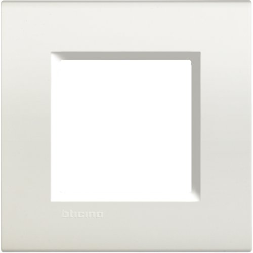 LEGRAND livinglight afdekraam wit 2 module BTLNA4802BI - Lna4802bi bticino 1000 - 11004281