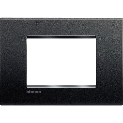 LEGRAND afdekraam antraciet 3mod BTLNA4803AR - Lna4803ar bticino 1000 - 11000165