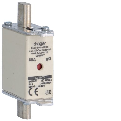 HAGER mespatroon nh 000 690v LNH00080M6 - Lnh00080m6 - 11004754
