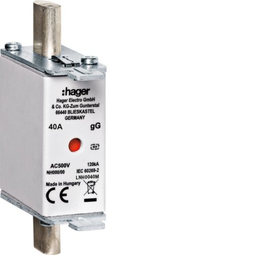 HAGER mespatroon nh00 40a LNH0040M - Lnh0040m - 11004008