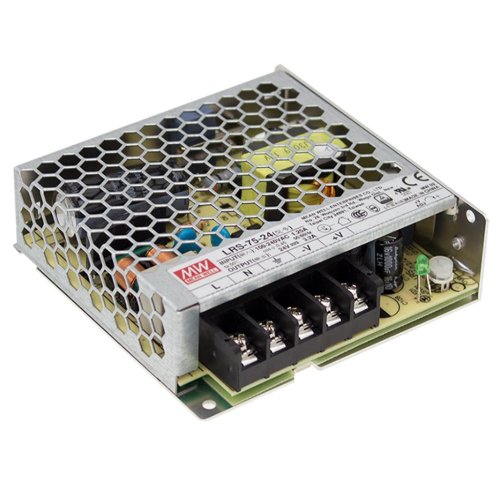 MEANWELL voeding 230vac-24vdc 3,2a LRS-75-24 - Lrs 75 24 - 11011317