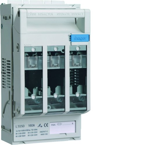 HAGER patroonlastscheider NH00 160a LT050 - Lt050 - 8411672