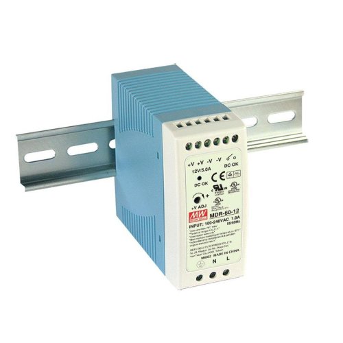 MEANWELL voeding mdr-60-12 12vdc 5,0a - Mdr 60 12 - 9988704