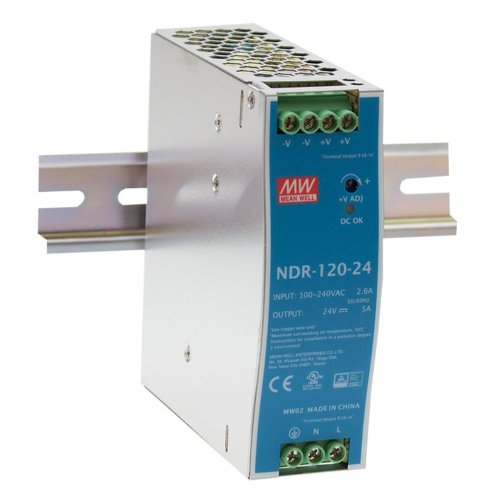 MEANWELL voeding ndr-120-12 12vdc 10,0a - Ndr 120 12 - 11001516