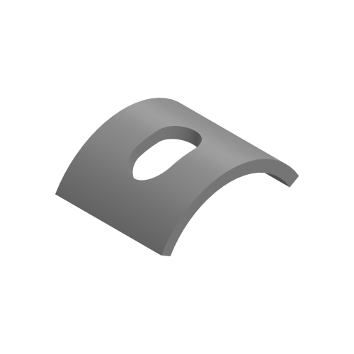 NX balkklem b met sleufgat 11x24mm NX6080V - Nx6080 a - 11009980