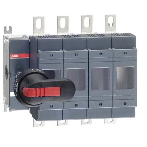 ABB Componenten Veilighedenlastscheider 4P, 250A DIN patronen - Os200d04n2p - 20094600