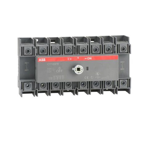 ABB Componenten Lastscheider 8P, 100 A bodem / DIN-rail montage - Ot100f8 - 20095778