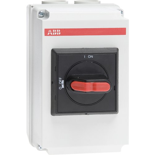 ABB Componenten Lastscheider in behuizing, 4P 2x DC21 32 A/ 660VDC zwarte knop - Otdcp16 32s - 20097006