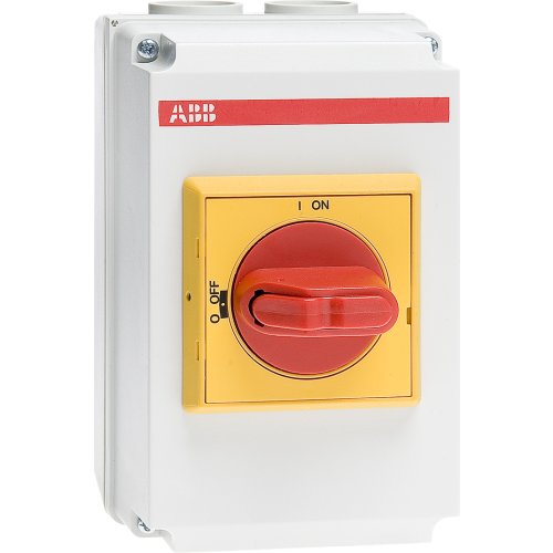 ABB Componenten Lastscheider, 2P DC 21 32 A/ 660VDC Rode knop - Otdcp16 32sa - 20096928