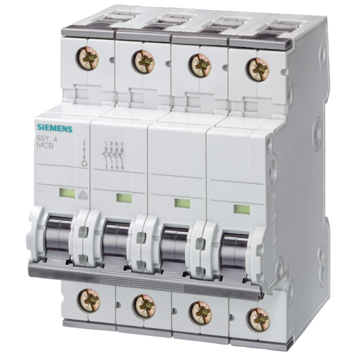 SIEMENS automaat b6 3p+n 5SY4606-6 - P i201 xx 04737p - 11007485