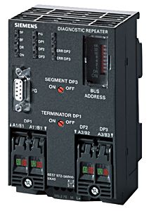 SIEMENS simatic s7 diagnostic repeater 6ES7972-0AB01-0XA0 - P so10 xx 00560p - 11000087