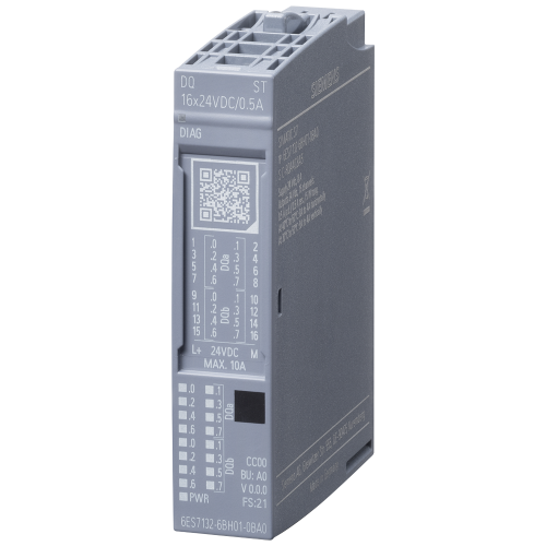 SIEMENS simatic et 200sp dq 16x24vdc/0.5 6ES71326BH010BA0 - P st70 xx 02085p - 11007494