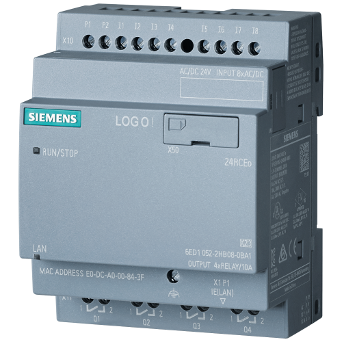 SIEMENS logo module 24vuc 6ED10522HB080BA2 - P st70 xx 06810p - 11006277