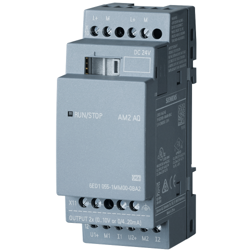 SIEMENS logo am2 aq 12-24vdc 6ED1055-1MM00-0BA2 - P st70 xx 06822p - 6292212