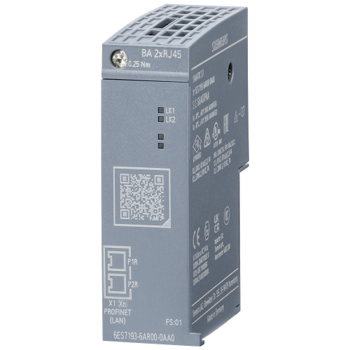 SIEMENS simatic plc busadapter 2xrj45 6ES71936AR000AA0 - P st70 xx 09176p - 11004076