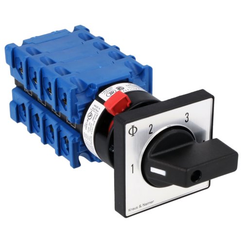 K&N schakelaar 20a front inb. 48x48mm CH10.A251.FT2 - P70011650 - 11008993