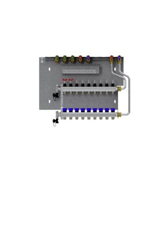 STIEBEL ELTRON Verwarmingscircuit-verdeler, HKV-9 - Pic00010505 00 - 20051794