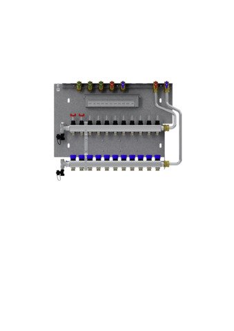 STIEBEL ELTRON Verwarmingscircuit-verdeler, HKV-11 - Pic00010512 00 - 20051796