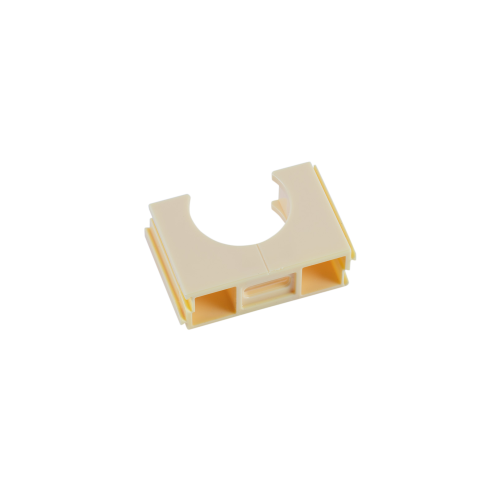 PIPELIFE polfix klemblok creme 5/8 - Pl polfix clamp cream lr detached - 2014858