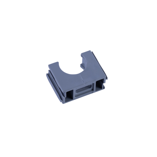 PIPELIFE polfix klemblok grijs 3/4 - Pl polfix clamp grey ral7037 lr detached - 2013975