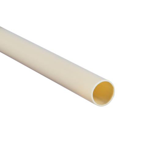 PIPELIFE pvc buis creme 1" 25mm - Pl polivolt pipe cream lr detached - 2013037