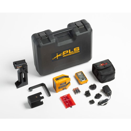 Fluke Set met kruislijn- en puntlaser met rode lijn - Pls 6 r kit 01b c - 20011904