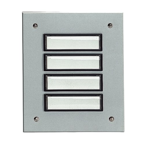 Grothe ETAGEPLAAT aluminium, inbouw, 4-voudig, weersbestendig - Productfoto transparant 55804 eta 803 ev1 2008 08 08 - 20148443