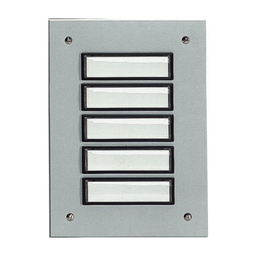 Grothe ETAGEPLAAT aluminium, inbouw, 5-voudig, weersbestendig - Productfoto transparant 55805 eta 803 ev1 2008 08 08 - 20148444