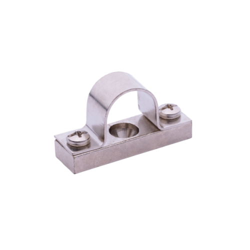 JMV Beschermbuisblok 3/4 inch, messing vernikkeld - Productfoto transparant aarddraadtoebehoren beschermbuisblok messing vernikkeld - 20156503
