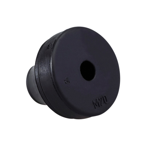 Wiska Afdichtdoorvoer M16x1,5 doorl. 5-9mm, zwart - Productfoto transparant afdichtdoorvoer kunststof fd wiska - 20150686