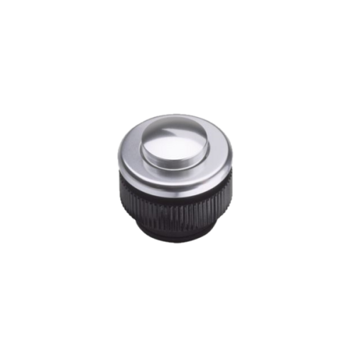 Grothe Deurcontact inbouw, met steekcontacten, IP54, aluminium - Productfoto transparant beldrukker protact 310 al grothe - 20148472