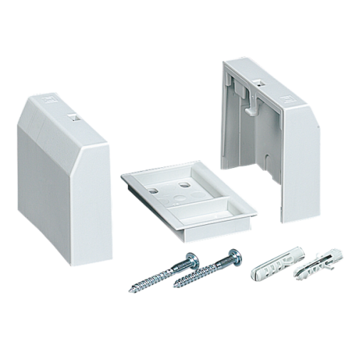 Grothe Opbouw montageset, 36mm. Breed (2 inbouw-modules) - Productfoto transparant beltrafo gt1975 grothe 710236 - 20148282