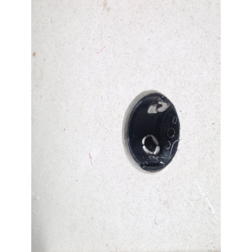 Schnabl Stucdeksel, bescherming en nauwkeurig localiseren inbouwdozen stucwerk - Productfoto transparant beschermdeksel voor inbouwdozen schnabl upd installatie1 - 20148547