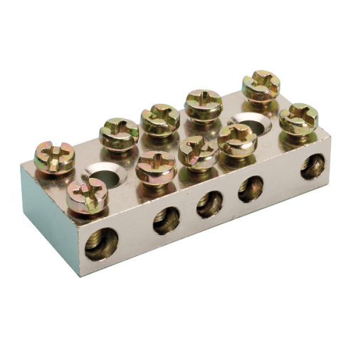 JMV aardblokje (G) 1x25+4x6mm&sup2; gesl. 9200042 - Productfoto transparant blokaftakklem g jmv 9200042 - 5031941