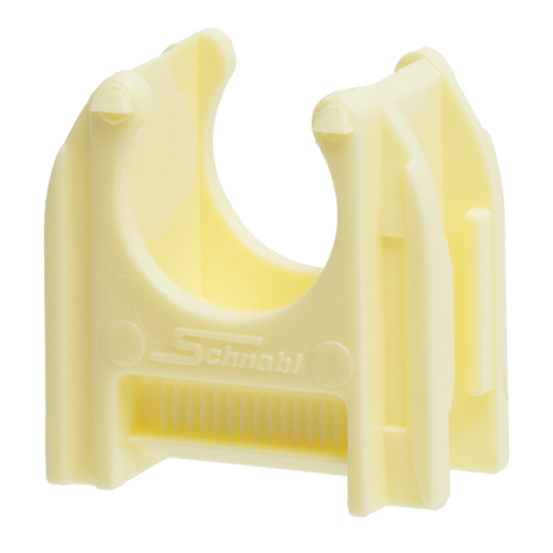 SCHNABL ec16 klem creme 5/8 15-16mm - Productfoto transparant buisklem euroclip ec16 creme schnabl 230916 - 11000529
