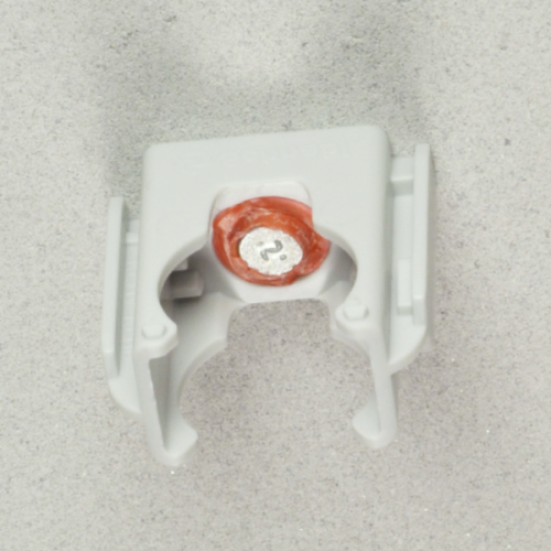 Schnabl Kunststof buisklem schietbev, hal.vrij, 3/4 inch/18,5-19,5mm grijs - Productfoto transparant buisklem euroclip schietzadel sc19 schnabl 230285 02 - 20148629