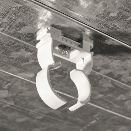 Schnabl Kunststof buisklem, gesloten, hal.vrij, instelbaar, FC 32-40mm, grijs - Productfoto transparant buisklem kunststof grijs instelbaar flexiclip schnabl installatie4 - 20148663