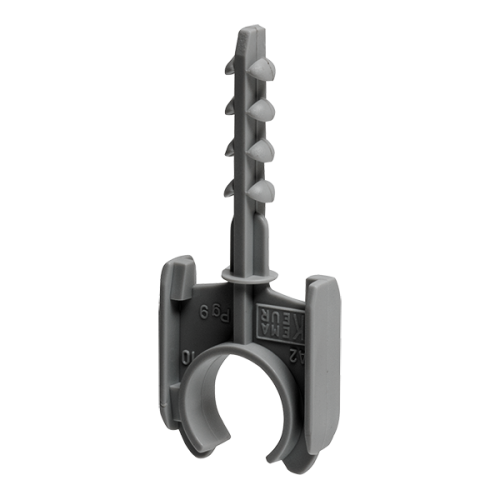 Schnabl Kunststof buisklemplug, halogeenvrij boor 6mm, 5/8 inch/15-16mm d.grs - Productfoto transparant buisklemplug aks16 schnabl donkergrijs - 20148583