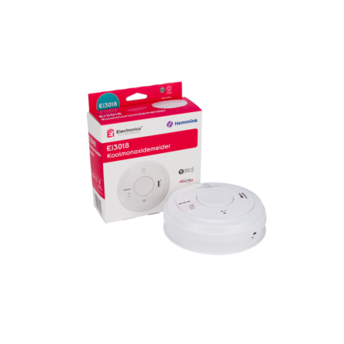 Ei Electronics CO-melder, 230V, 10-jaars lithium backup, AudioLINK - Productfoto transparant co melder 230v ei3018 - 20150782