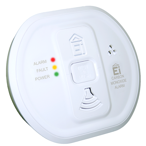 Ei Electronics CO-melder 10-jaars lithium, draadloos koppelbaar (RF), met audiolink - Productfoto transparant co melder koolmonixidemelder ei208wrf ei electronics 220924 - 20150777